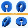 thumbnail image 5 of Collar inflable para perros: collar cónico de recuperación suave para perros y gatos, alternativa respetuosa con la visión a los collares electrónicos. Se adapta a tamaño pequeño, mediano, 5 of 5