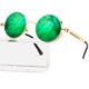 thumbnail image 1 of Gafas de sol AIEYEZO Steampunk con montura redonda de metal 100% UV400, 1 of 8