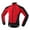 Red, variant on Cycle Men Cycle Jacket Waterproof Windproof Thermal Fleece Bike Jersey   Riding Running Autumn Winter Jacket Coat