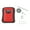 red, variant on 4-Digit Password Storage Combination Lock Box Outdoor Use For House Keys