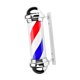 thumbnail image 5 of Poste de luz para barbería, luz de señalización para peluquería, resistente, impermeable, luz de letrero abierto para salón, luz giratoria para salón rojo blanco azul, 5 of 9