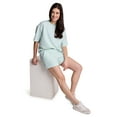 thumbnail image 6 of RBX Active Women's Super Soft Luxe Athleisure Fabric Oversized Short Sleeve T-Shirt, 6 of 6