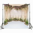 thumbnail image 4 of 8x8ft Wedding Backdrops White Wedding Party Backgrounds Bridal Shower Flower Backdrop Photography Studio Props, 4 of 4