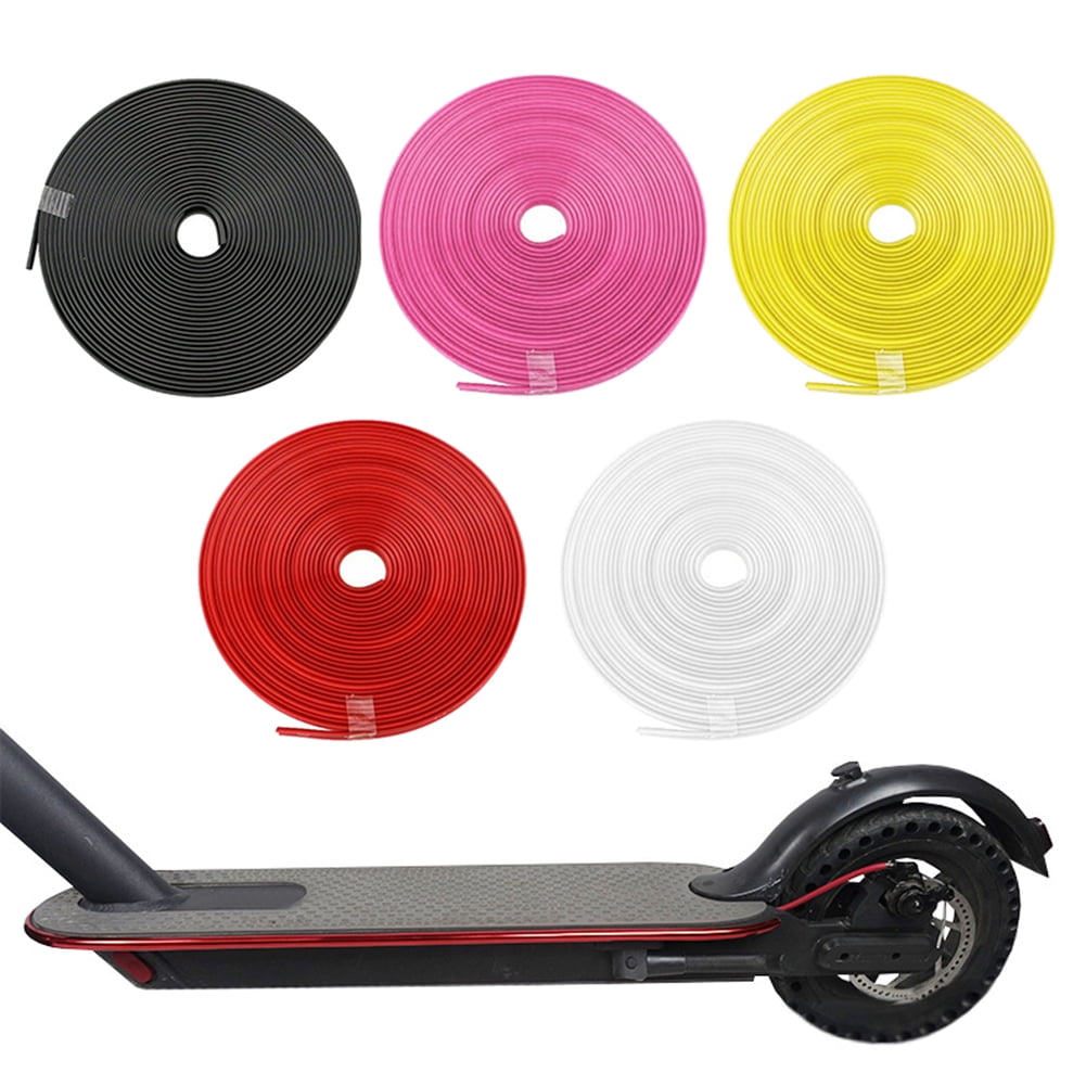 Red Electric Scooter Protection Set Anti-Collision Strip for M365 Pro 