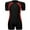Red, variant on WOYY Boys and Girls Surf Swimsuit Quick Drying Athletic One-Piece Swimsuit