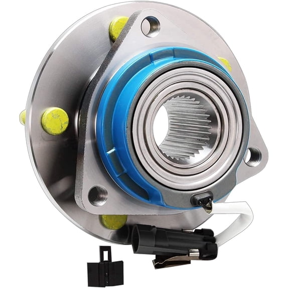 Detroit Axle - Front Wheel Bearing Hub Assembly for 00-13 Chevrolet Impala Monte Carlo, 97-08 Pontiac Grand Prix, 06-11 DTS, 05-09 Buick Lacrosse, 06-11 Lucerne, 00-05 LeSabre