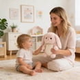 thumbnail image 5 of Realistic Easter Bunny Plush Toy, Soft Floppy Rabbit Stuffed Animal, Lifelike Lop Ear Rabbit Doll for Spring Party Decor, Cozy Companion for Toddlers, Easter Basket Filler, 5 of 5