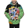 thumbnail image 5 of The Powerpuff Girls Mens Active Sweatshirts Cozy Hoodie 3d Graphic Sweater Casual Winter Clothes Tops Coat Medium, 5 of 7