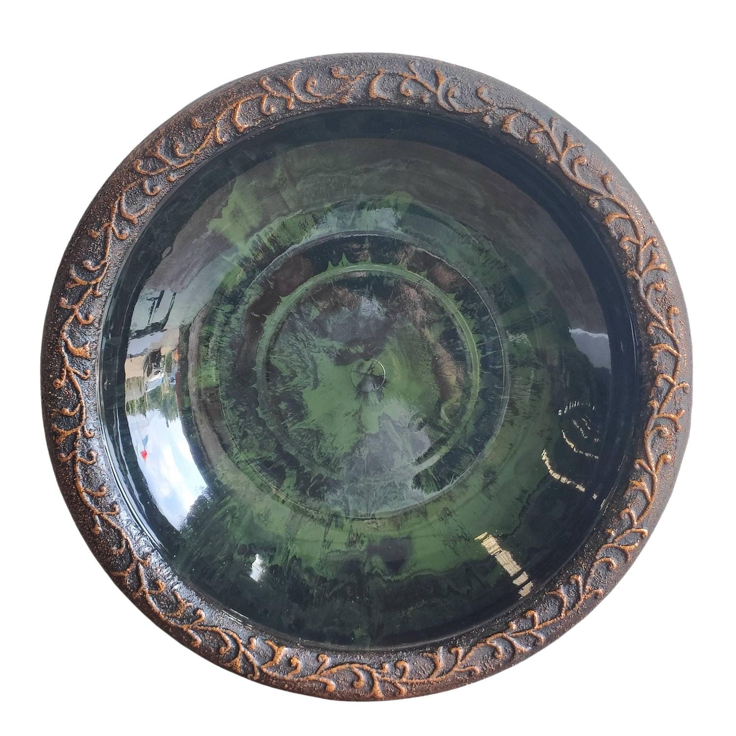 Angelo Décor Bain d'oiseau Serra de 62 cm MenzoMix (vert)