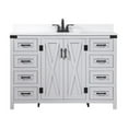 thumbnail image 3 of Elegant Decor Grant 48" MDF Single Bathroom Vanity with Backsplash in Gray, 3 of 8