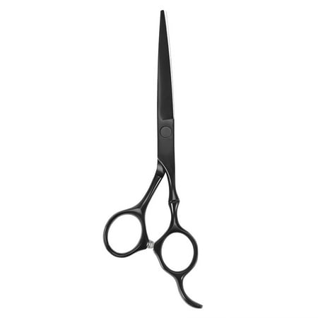 Dekaim Tijeras de salón, 2 Tipos, 6,0 ", Herramienta de Adelgazamiento de Corte de Pelo de Peluquero Profesional de salón, Tijeras de peluquería(Flat Scissors)