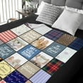 thumbnail image 4 of Customized Blanket with Photos & Text for Mom Dad Baby Family Friends Personalized Picture Blanket for Birthday Christmas for Women Sister Wife Grandma(10 Photos,50x60 Sherpa), 4 of 6