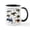 White/Black Inside, variant on CafePress - Sea Turtles Of The World Mug - 11 oz Ceramic Mug - Novelty Coffee Tea Cup