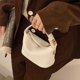 thumbnail image 2 of Bolso de mujer para otoño e invierno, tipo lonchera, tipo nube, portátil, informal, pequeño, cuadrado, tipo bandolera para hombro, 2 of 5