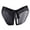Black, variant on Panties for Women Sheer Low Waist Seamless Mesh Bow Knot Comfort Triangle Panty Woman Underwear Beige One Size
