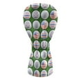 thumbnail image 2 of Yuyamidu Golf Ball Golf Club Head Covers for Driver, Fairway Woods, Hybrid Waterproof PU Leather Golf Head Cover American Flag Golf Headcover, 2 of 8