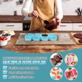 thumbnail image 4 of Miangastore Ice Cream Mold Set Blue 1Set 9.3X4.3X1.3In, 4 of 8