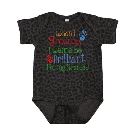 

Inktastic Brilliant Like My Grandad Gift Baby Boy or Baby Girl Bodysuit