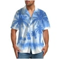 thumbnail image 1 of Chemises à Manches Courtes pour Hommes Chemises à Manches Courtes pour Hommes Chemise à Manches Courtes Imprimée Hawaïenne Chemise Décontractée à Col Rabattu Chemise à Manches Courtes Chemise Hawaïenne pour Hommes, 1 of 5
