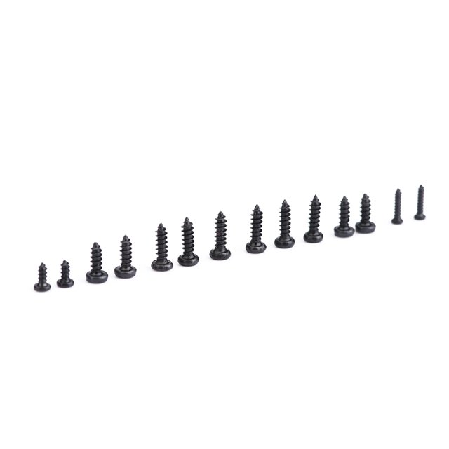 1000 tornillos de cabeza plana, tornillos de cabeza Phillips, pernos autorroscantes (M1 M1.2 M1.4 M1.7) XianweiShao 8390605415388