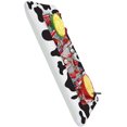 thumbnail image 3 of HSHDLDF 54248 Cow Print Buffet Cooler, 28-Inch Width X 4-Feet 5 X 3/4-Inch Length, Black/White, 3 of 4