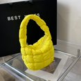 thumbnail image 5 of Kukuzhu Small Quilted Tote Bag for Women, Soft Puffer Tote Bag Lightweight Designer Pleated Hobo Bags Handbag Puff Bags, 5 of 7