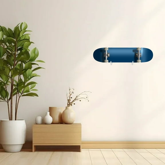 Masteelf 1 Set Acrylic Skateboard Wall Mount Rack Skateboard Hook Storage Rack for Living Room Bedroom Office Aesthetic Skateboard Display Hanger