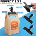 thumbnail image 5 of EcoNesxp Individual food bag clips 8 Individual food bag clips Paper Individual bag clips Heavy duty stainless steel chip clips Great for kitchen office sealing coffee bags, 5 of 5