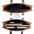 thumbnail image 2 of FSD.WG]Business Bag Leather Briefcase Shoulder Laptop Business Bag for Men, 2 of 6