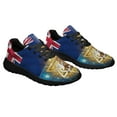 thumbnail image 6 of Jewish Israel New Zealand Lion Of Judah Shoes Sneakers Black Size 9, 6 of 7
