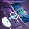 thumbnail image 3 of BENTOBEN Case for iPhone 13 Pro Compatible with Mag-Safe, 6.1" Tpu Magnetic Car Mount Support, Anti-Fingerprint Shockproof Protective Cover for iPhone 13 Pro 6.1 inch, 3 of 7