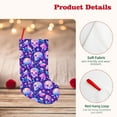 thumbnail image 4 of KLL colorful mushroom Skull rainbow for 18" Christmas Stocking Snowman Xmas Stocking Holiday Christmas Decoration Gifts for Family Kids, 4 of 8
