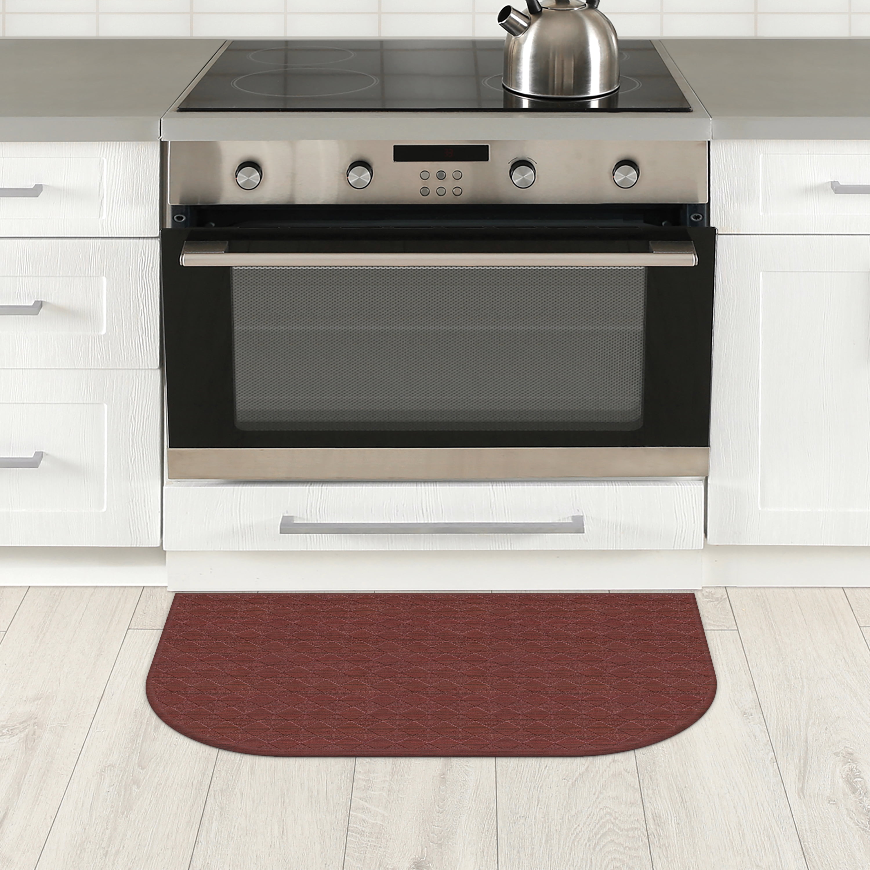Mainstays Comfort Mate D Anti-fatigue Kitchen Mat, Burgundy, 1.5' x 2.5'