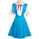 thumbnail image 3 of Disfraz de Cosplay Rei Ayanami Asuka Langley Soryu para niña y mujer, uniforme escolar, vestidos, peluca, pinzas para el pelo, ropa de Halloween Loli, 3 of 4