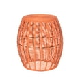 thumbnail image 2 of 16in Wicker Outdoor Side Table - Orange, 2 of 5