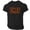 A002-Black, variant on Mens Halloween Tops Spooky Ghost Print Halloween Shirts Round Neck Short Sleeve Holiday Halloween Tee Tops