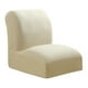 thumbnail image 3 of Fundas para sillas de comedor Fundas Elásticas Para Sillas De Comedor Funda Sólida Clásica Para Sillas Funda Beige Beige Magideal Fundas para sillas de comedor, 3 of 7