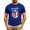 Blue, variant on Men American Flag Print Short Sleeve T-Shirt, Casual Graphic Tee for Summer Spring Autumn Holiday Daily Wear(Blue,XL)