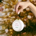 thumbnail image 4 of Personalized Christmas Ball Ornament - Customize with Name/ Text/ Picture, 4 of 4