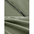 thumbnail image 6 of TACVASEN Mens Casual Outdoor Sport Coat Thicken Skiing Jacket Army Green L, 6 of 7