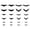 B, variant on LED Bat Night Light Wall Stickers – Removable 3D Decorative Lighting for Indoor/Outdoor Party, Room, Home Event Decor