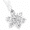 2026-transparent, variant on 2026 Edition Crystal Snowflake Ornamentsmas Tree Ornament Home Decor Gift (2026-transparent)