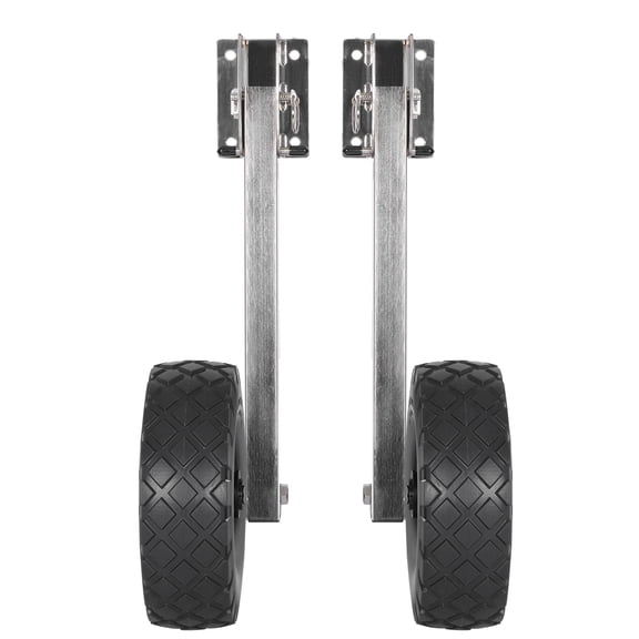BRIS Inflatable Boat Transom Launching Wheel 10" solid wheels