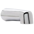 thumbnail image 3 of Westbrass 7" Wall Mount Tub Spout, Polished Chrome, 3 of 13