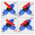 thumbnail image 3 of 1PCS Plastic Valve Three-way Fast Connection Pipe Valve T-type Valve Internal Diameter 20/25/32/40/50/63mm ,Easy to Operate, 3 of 3