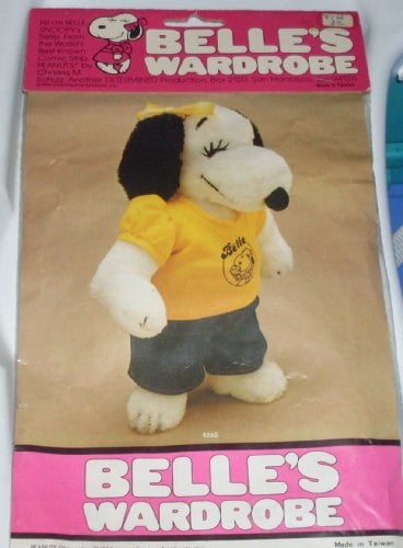 snoopy's sister belle plush