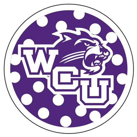 

Western Carolina Magnet (POLKA DOT WCU CAT MAGNET (5 ) 5 in)