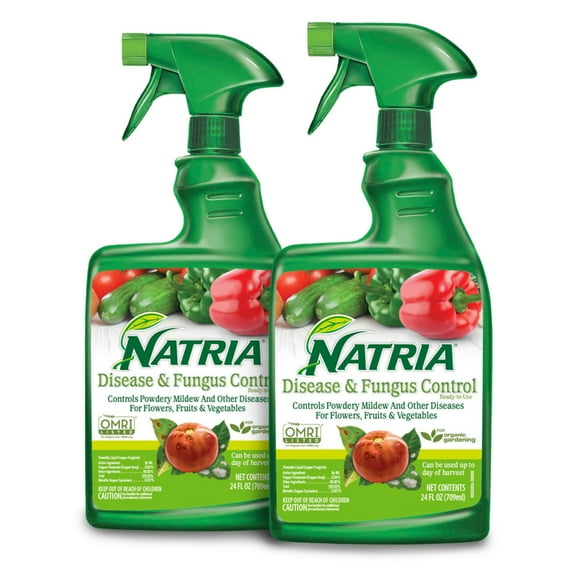 NATRIA Disease & Fungus Control, Ready-to-Use, 24 oz (2-Pack)