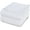 White, variant on Luxurious Combed Cotton Waffle Weave Super Soft, Cozy Warm, Breathable, Stylish, All Season Thermal Blankets Twin/Full/Queen/King