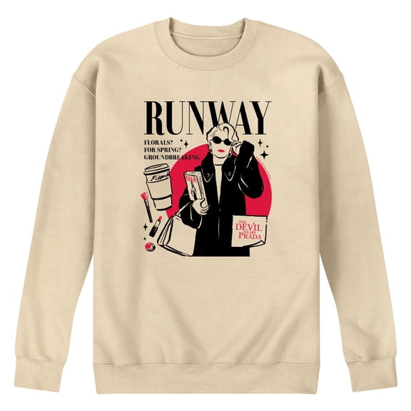 The Devil Wears Prada - Runway Miranda Mag - Men's Crew Fleece Sweatshirt